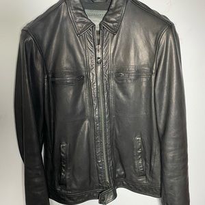 All Saints “Lark” Leather Jacket